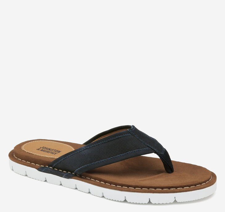 Johnston & Murphy Prescott Thong Sandaler Herr - Marinblå Skor [CQ2910376]